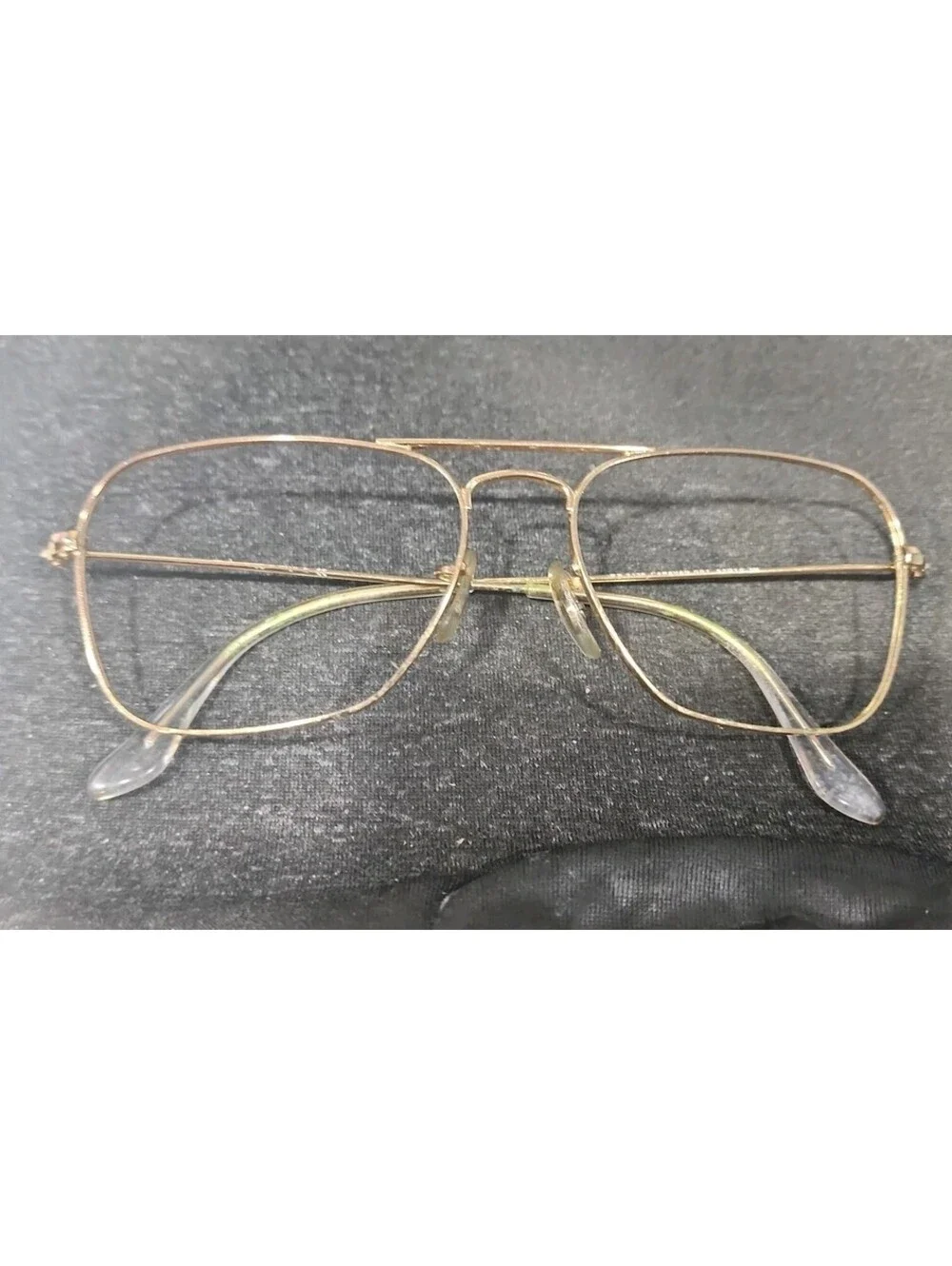 Ray Ban RB3136 Caravan 001 No Lenses Gold Metal Sunglasses Frame Only 55-15